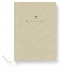 Graf von Faber Castell Buch mit Leineneinband A5 Goldbraun